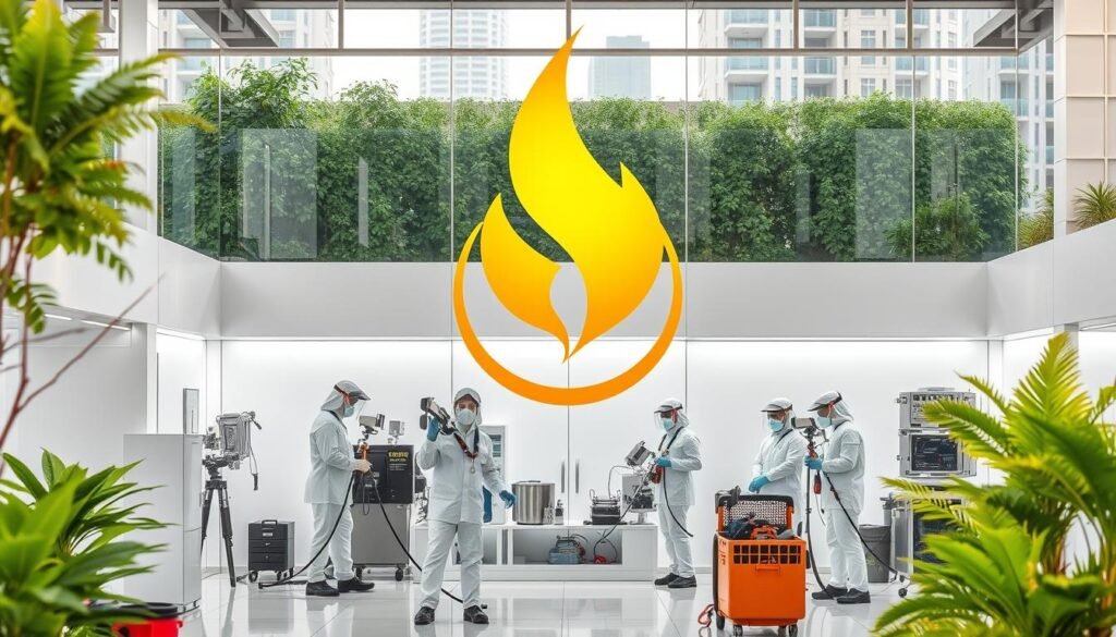 من نحن عن الشركة مكافحة حشرات بالرياض - شركة الشعلة الذهبية