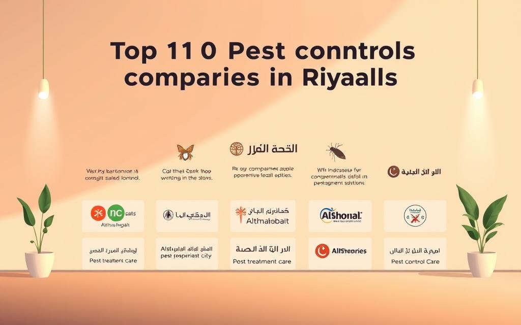 أفضل 10 شركات مكافحة الحشرات
