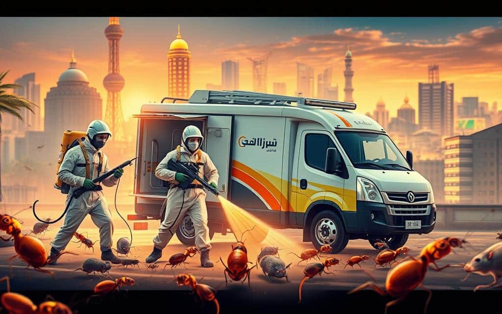 مكافحة حشرات وقوارض 24 ساعة