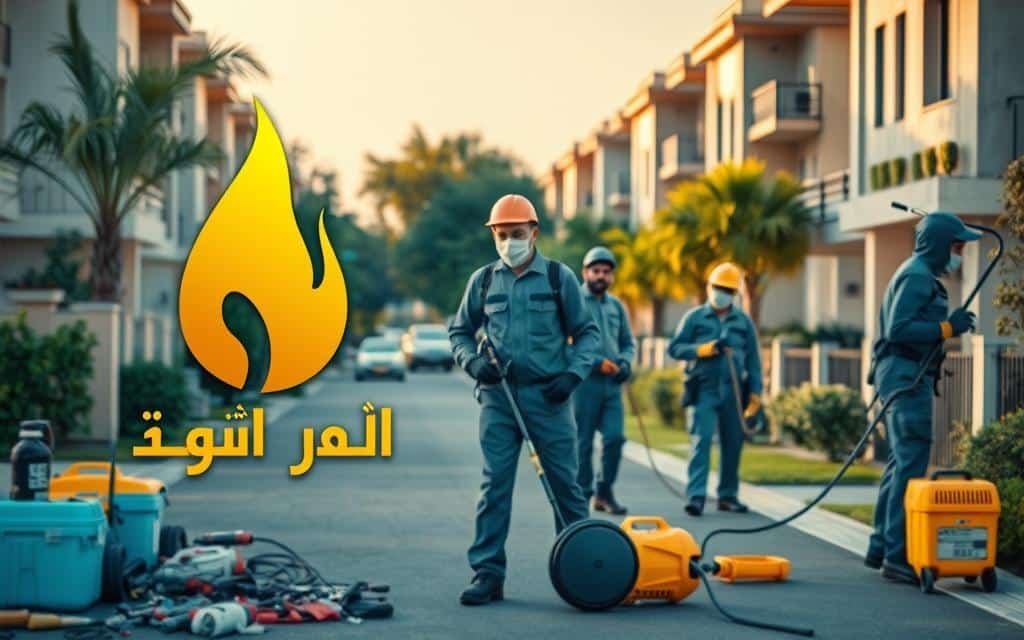 مكافحة حشرات بالرياض شركة الشعلة الذهبية