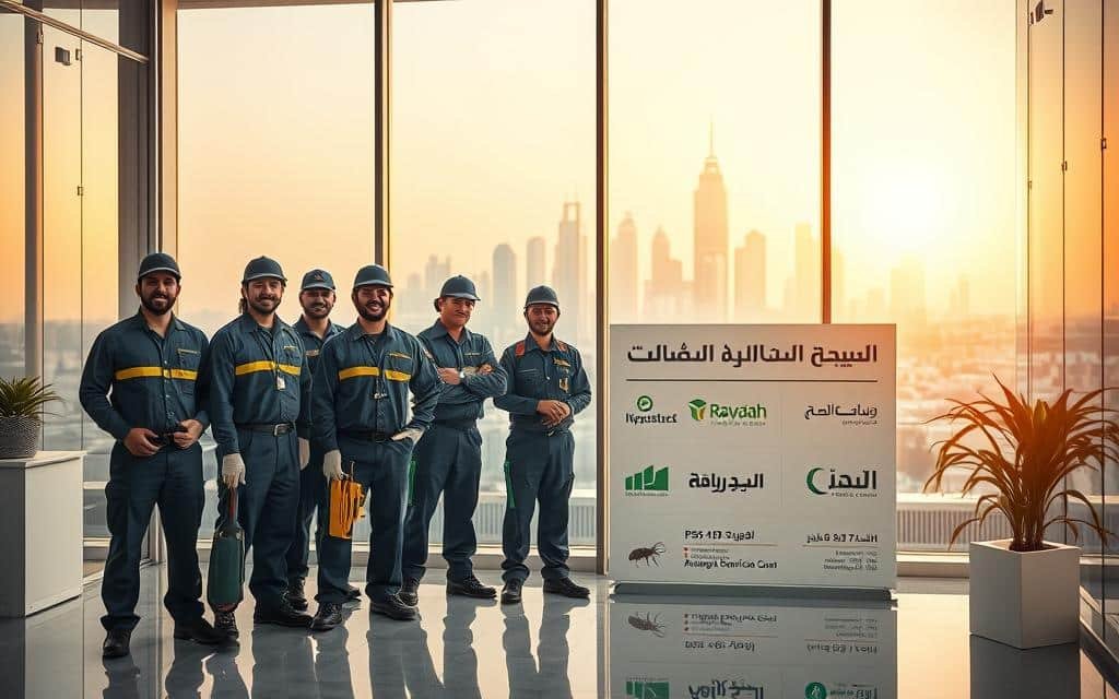مكافحة حشرات الروضة بالرياض شركة الشعلة الذهبية
